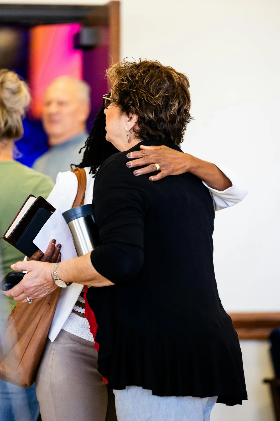 Welcome Hug At Rolla Church Of The Nazarene Church In Rolla, MO